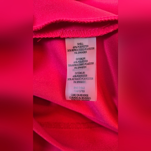 Calvin Klein Hot Pink Dress - size 4 - Picture 7 of 7